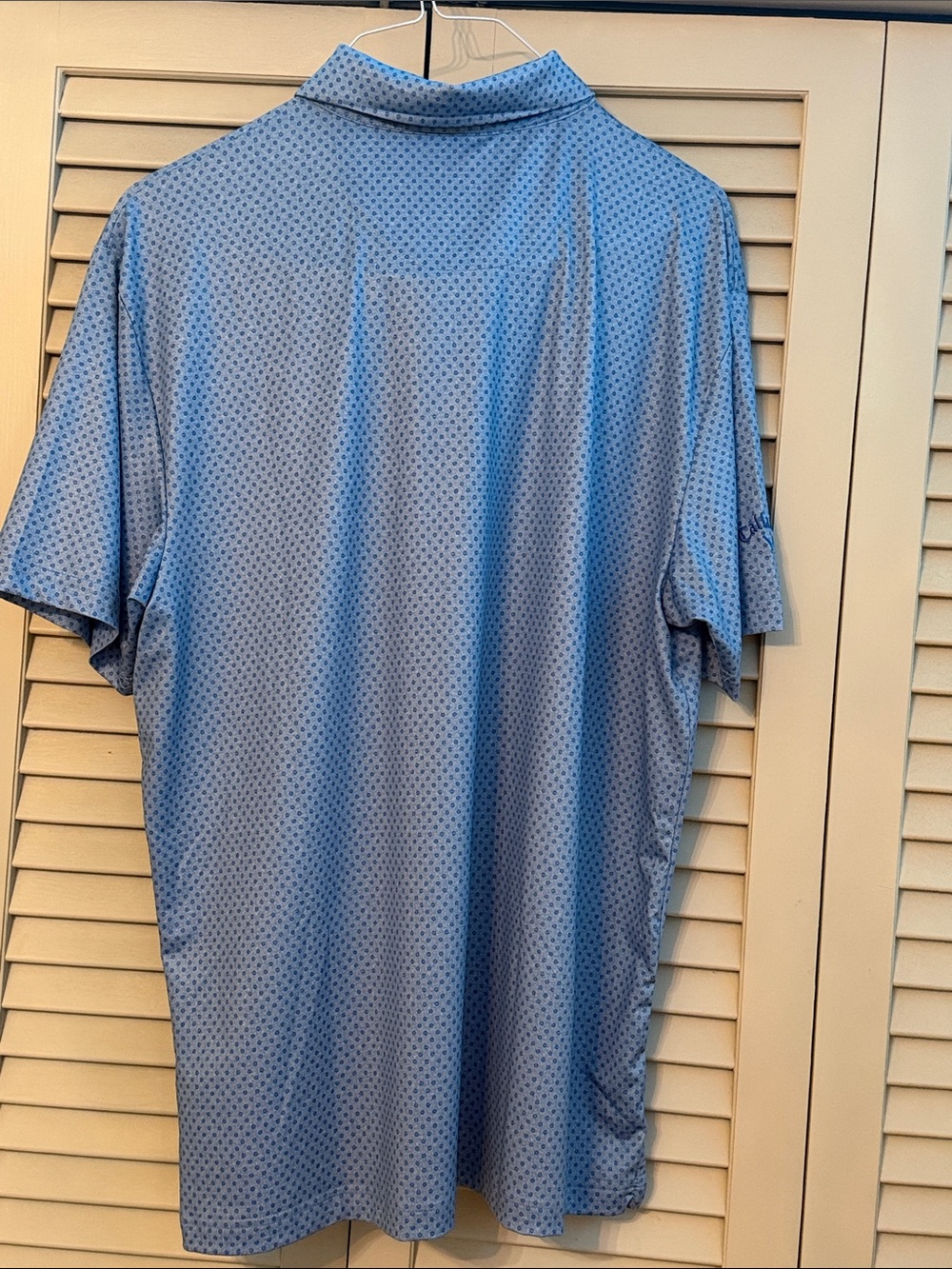 Callaway Men’s Bright Blue & Light Blue Polo Duo - Picture 10 of 11